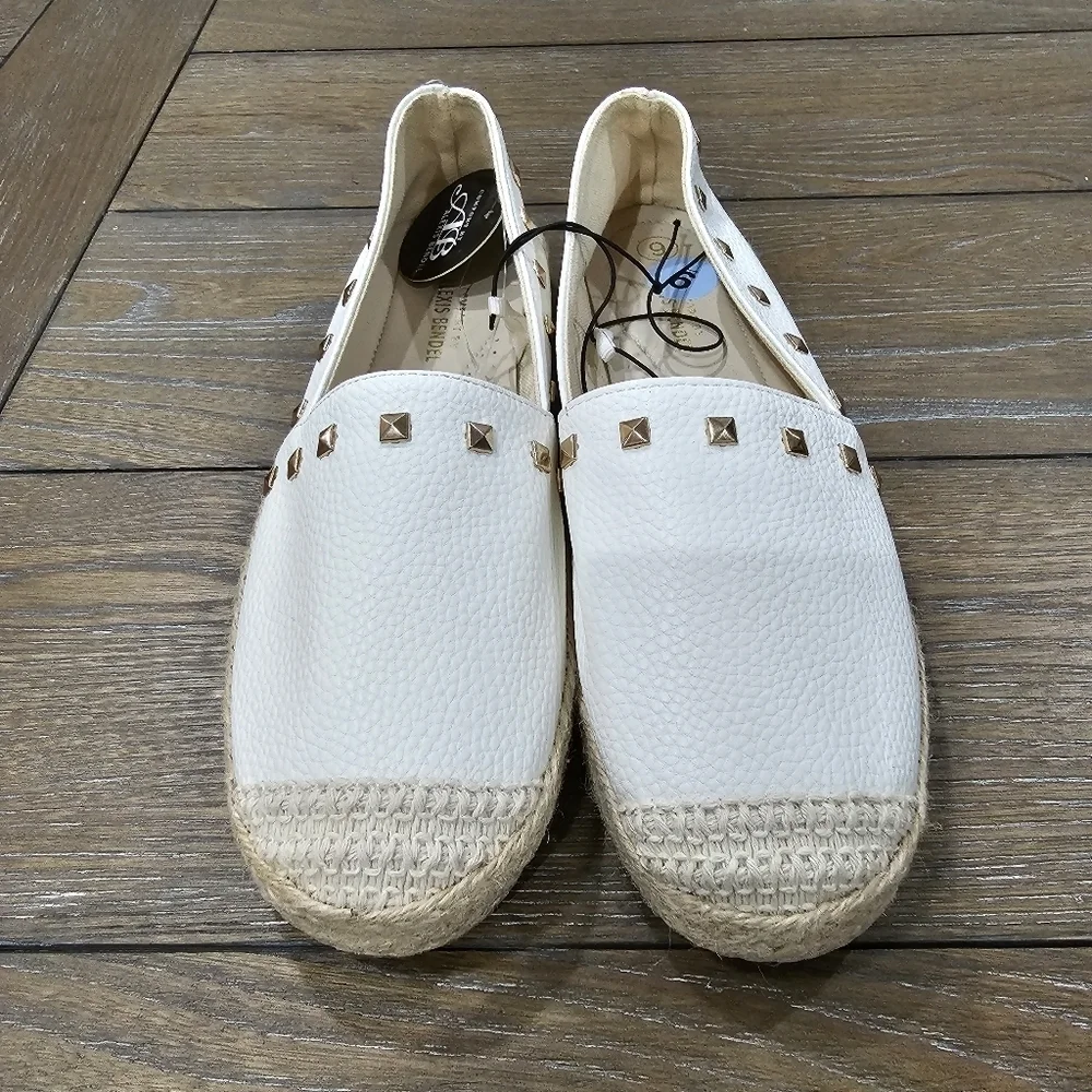 Alexis Bendel Studded Espadrille Alpargata, Size 9, NWT